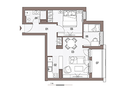 Section C2 | Two Room 2D